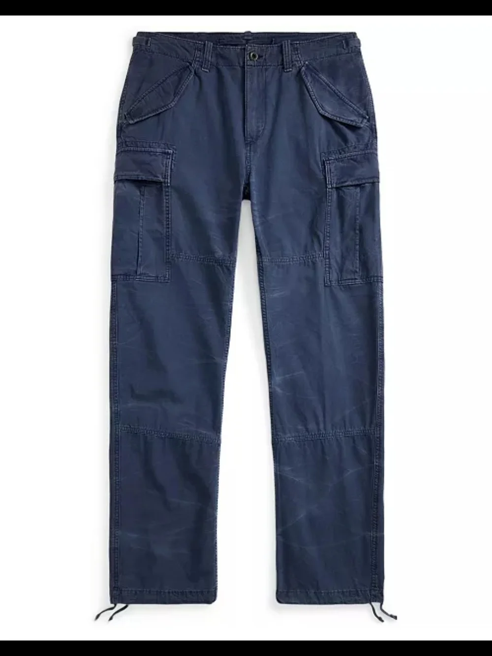 Polo Ralph Lauren Men's Classic-Fit Canvas Cargo Pants Size 36x30 Classic Navy